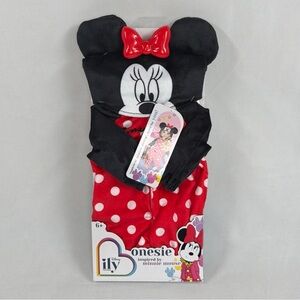 Disney Minnie Mouse Pajama Onesie Coverall 18" Doll ILY 4EVER Outfit